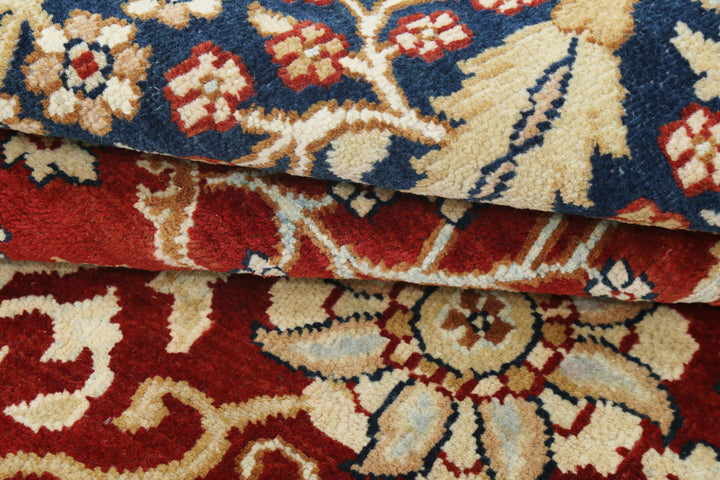 Afghan Ziegler Rug 7' 7" x 7' 9" Hand-Knotted | No. AT94382
