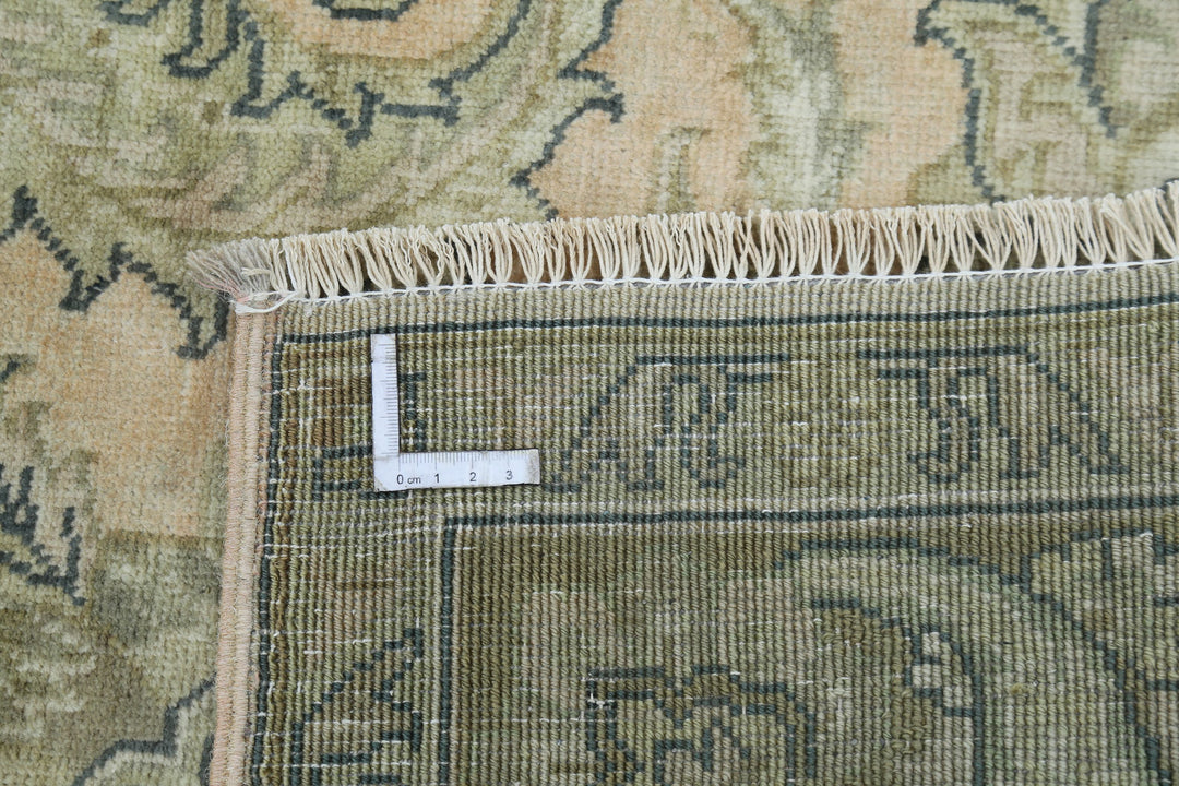 Pink Afghan Ziegler Rug 4' 10" x 7' 7" Hand-Knotted | No. AT77644