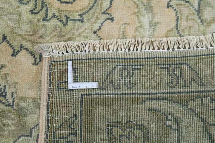Pink Afghan Ziegler Rug 4' 10" x 7' 7" Hand-Knotted | No. AT77644