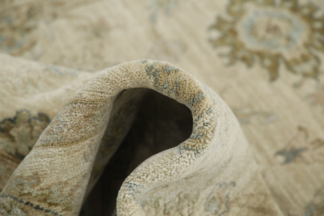 Hand Knotted Ziegler Wool Rug 4' 5" x 6' 10" - No. AT87177