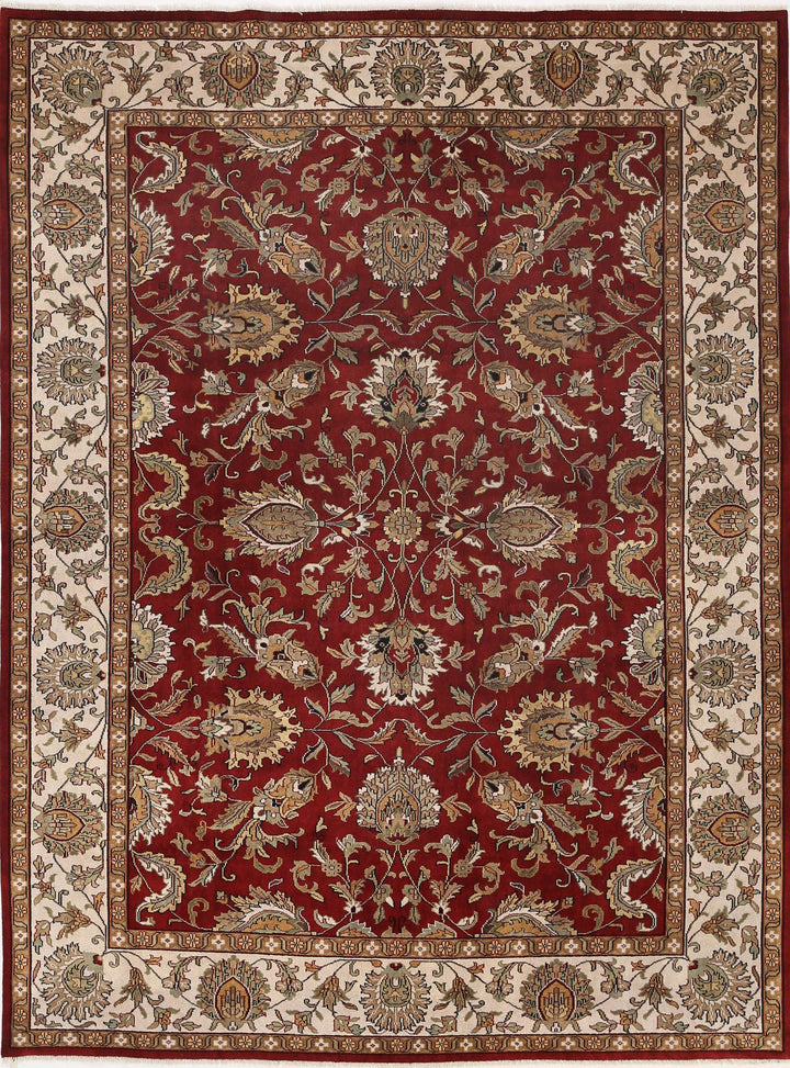 Hand Knotted Ziegler Wool Rug 8' 9" x 11' 9" - No. AT57148
