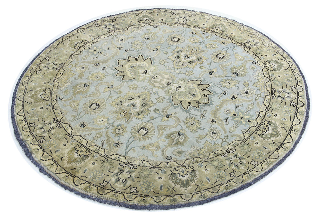 Hand Knotted Ziegler Wool Rug 4' 8" × 4' 11" - No. AT752223