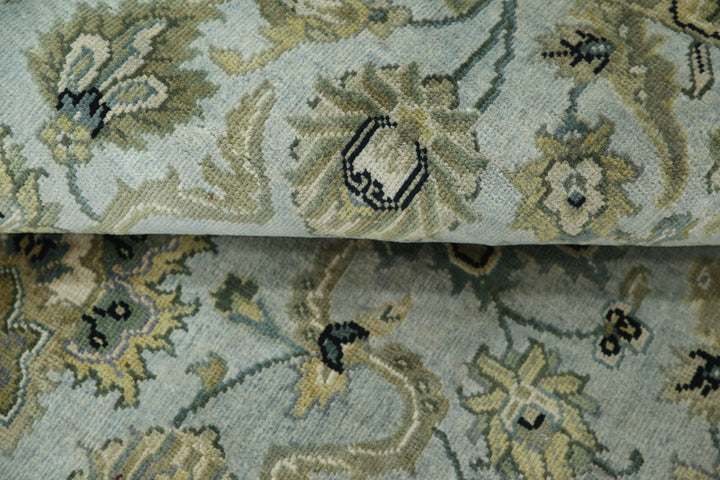 Hand Knotted Ziegler Wool Rug 4' 8" × 4' 11" - No. AT752223