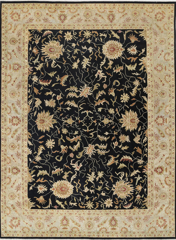 Hand Knotted Ziegler Wool Rug 8' 8" x 11' 9" - No. AT41375