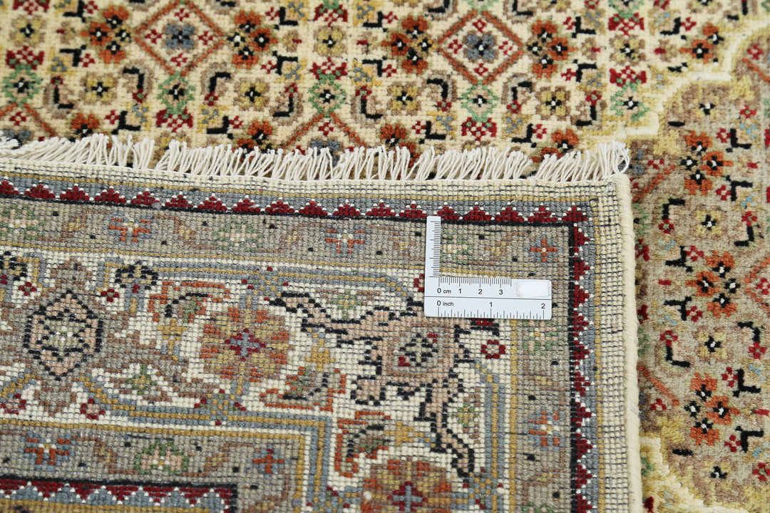Hand Knotted Ziegler Wool Rug 4' 0" x 5' 11" - No. AT10267