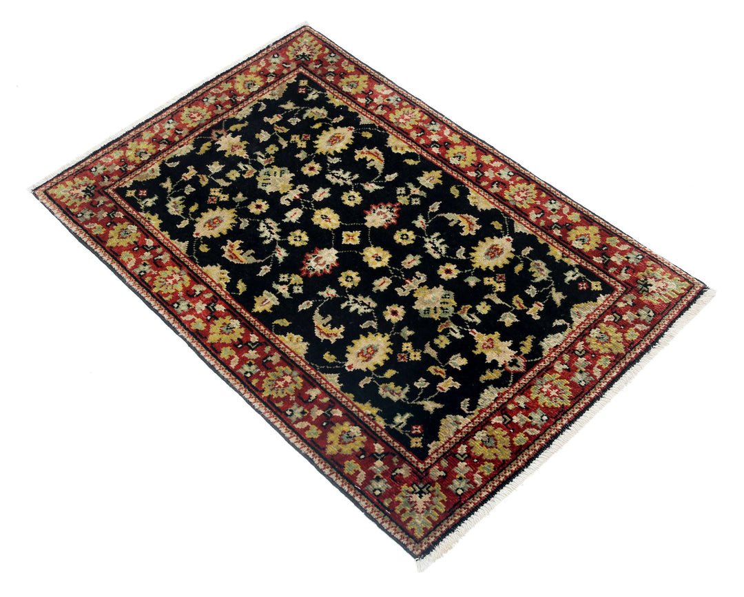 Hand Knotted Ziegler Wool Rug 1' 11" x 2' 11" - No. AT46395
