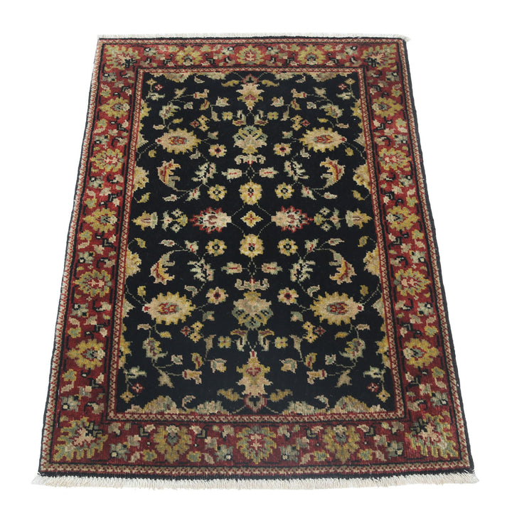 Hand Knotted Ziegler Wool Rug 1' 11" x 2' 11" - No. AT46395