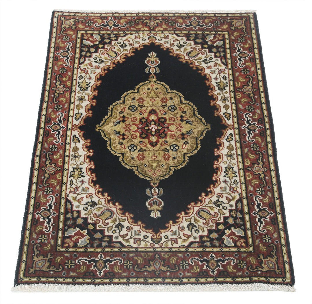 Hand Knotted Ziegler Wool Rug 1' 11" x 2' 10" - No. AT65253
