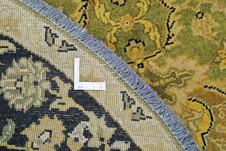 Hand Knotted Ziegler Wool Rug 5' 9" x 5' 10" - No. AT89086