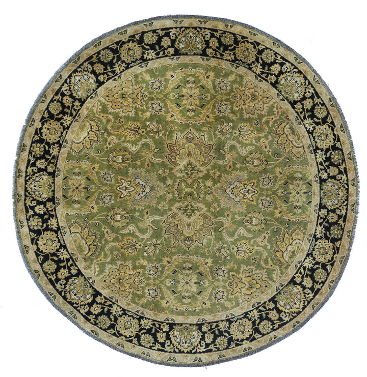 Hand Knotted Ziegler Wool Rug 5' 9" x 5' 10" - No. AT89086