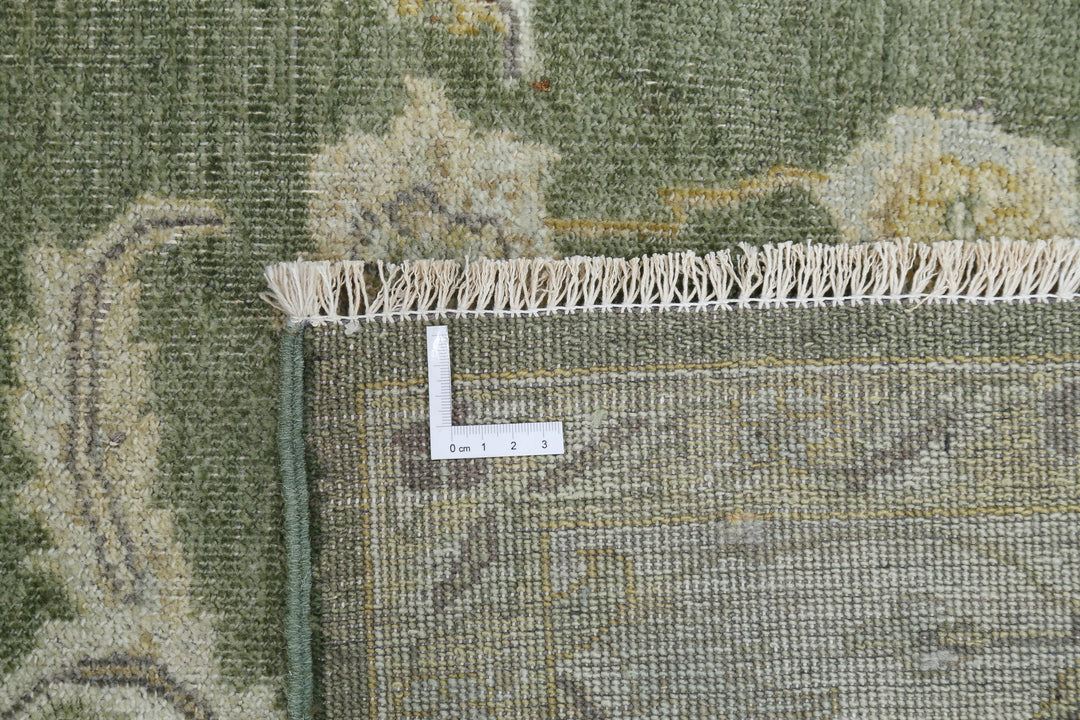 Afghan Ziegler Rug 7' 6" x 9' 9" Hand-Knotted | No. AT64042