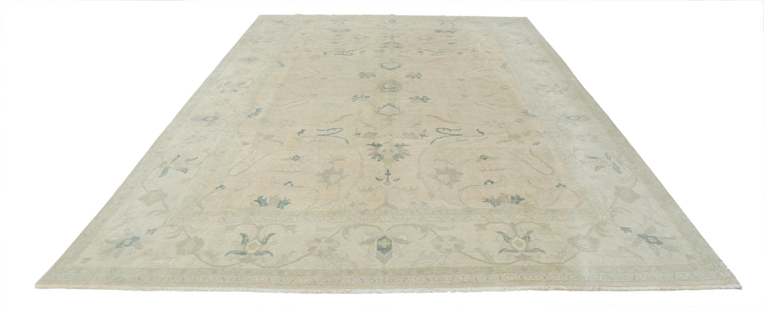 Afghan Ziegler Rug 8' 11" x 12' 6" Hand-Knotted | No. AT52200