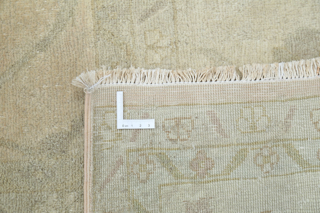 Afghan Ziegler Rug 8' 11" x 12' 6" Hand-Knotted | No. AT52200