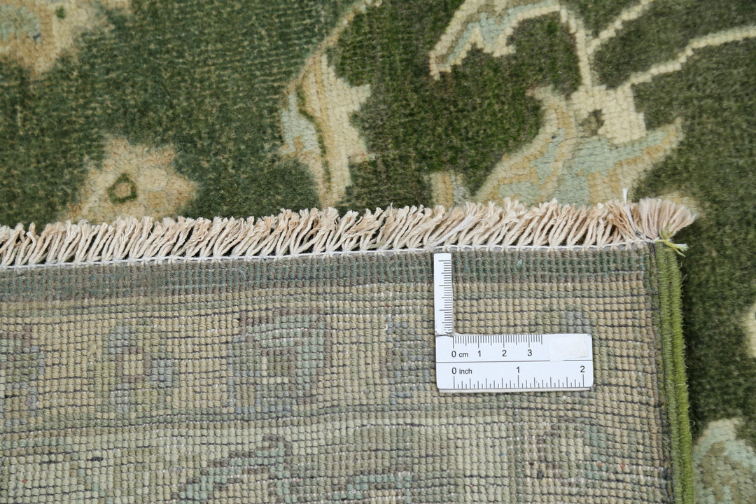 Afghan Ziegler Rug 6' 0" x 8' 8" Hand-Knotted | No. AT96792