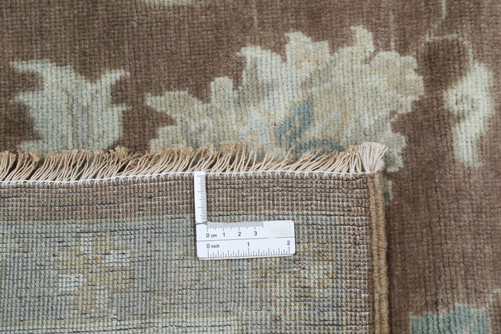 Afghan Ziegler Rug 8' 10" x 11' 9" Hand-Knotted | No. AT20203