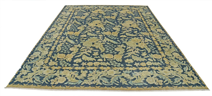 Afghan Ziegler Rug 7' 11" x 10' 1" Hand-Knotted | No. AT70138