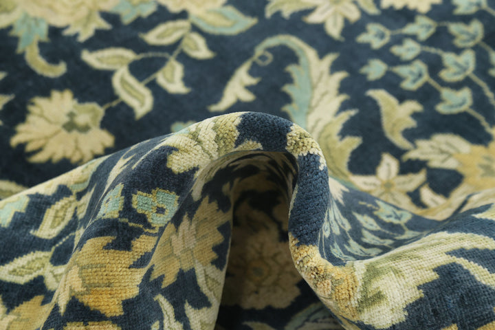 Afghan Ziegler Rug 7' 11" x 10' 1" Hand-Knotted | No. AT70138