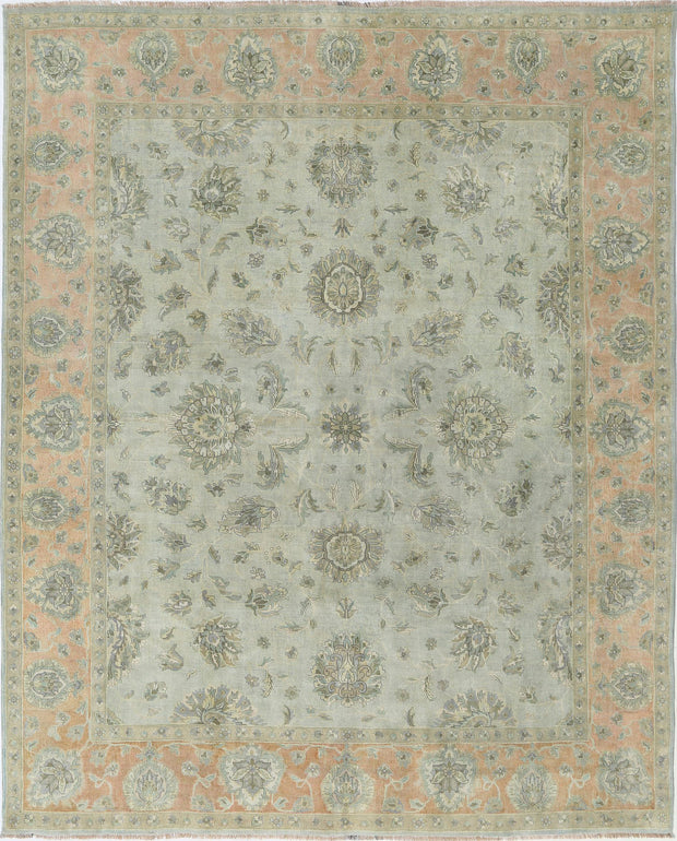Hand Knotted Ziegler Wool Rug 8' 2" x 9' 11" - No. AT44322