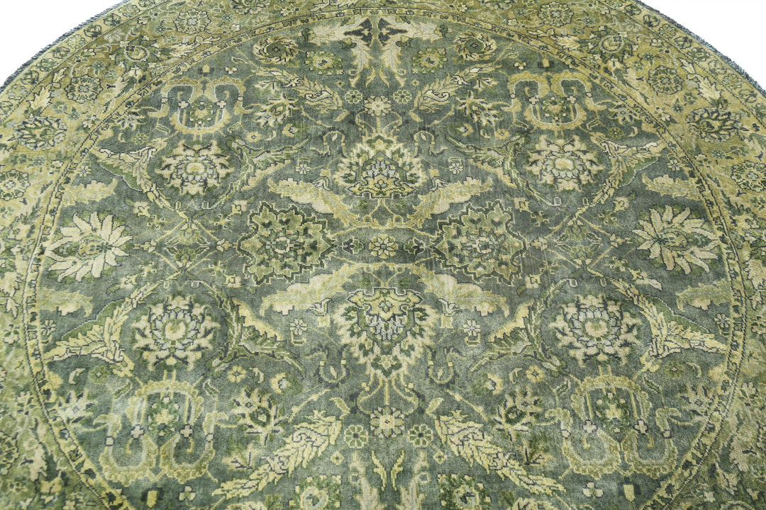 Hand Knotted Ziegler Wool Rug 5' 8" x 5' 9" - No. AT90748