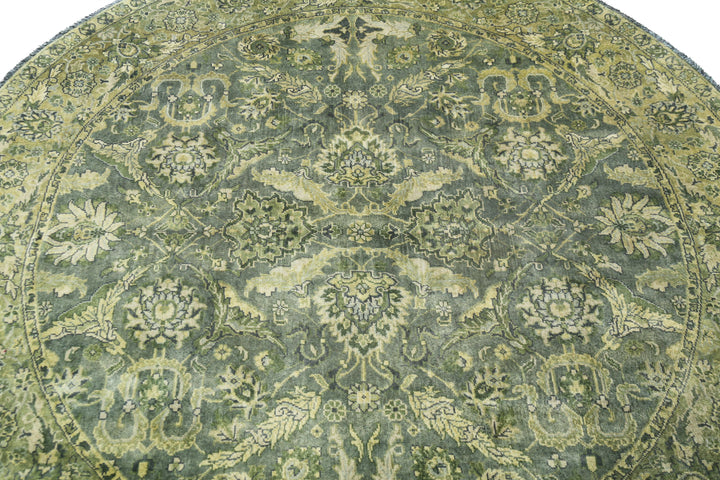 Hand Knotted Ziegler Wool Rug 5' 8" x 5' 9" - No. AT90748