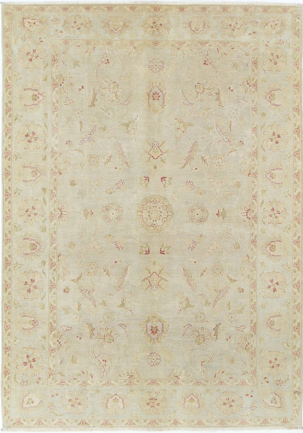 Hand Knotted Ziegler Wool Rug 6' 0" x 8' 6" - No. AT49050