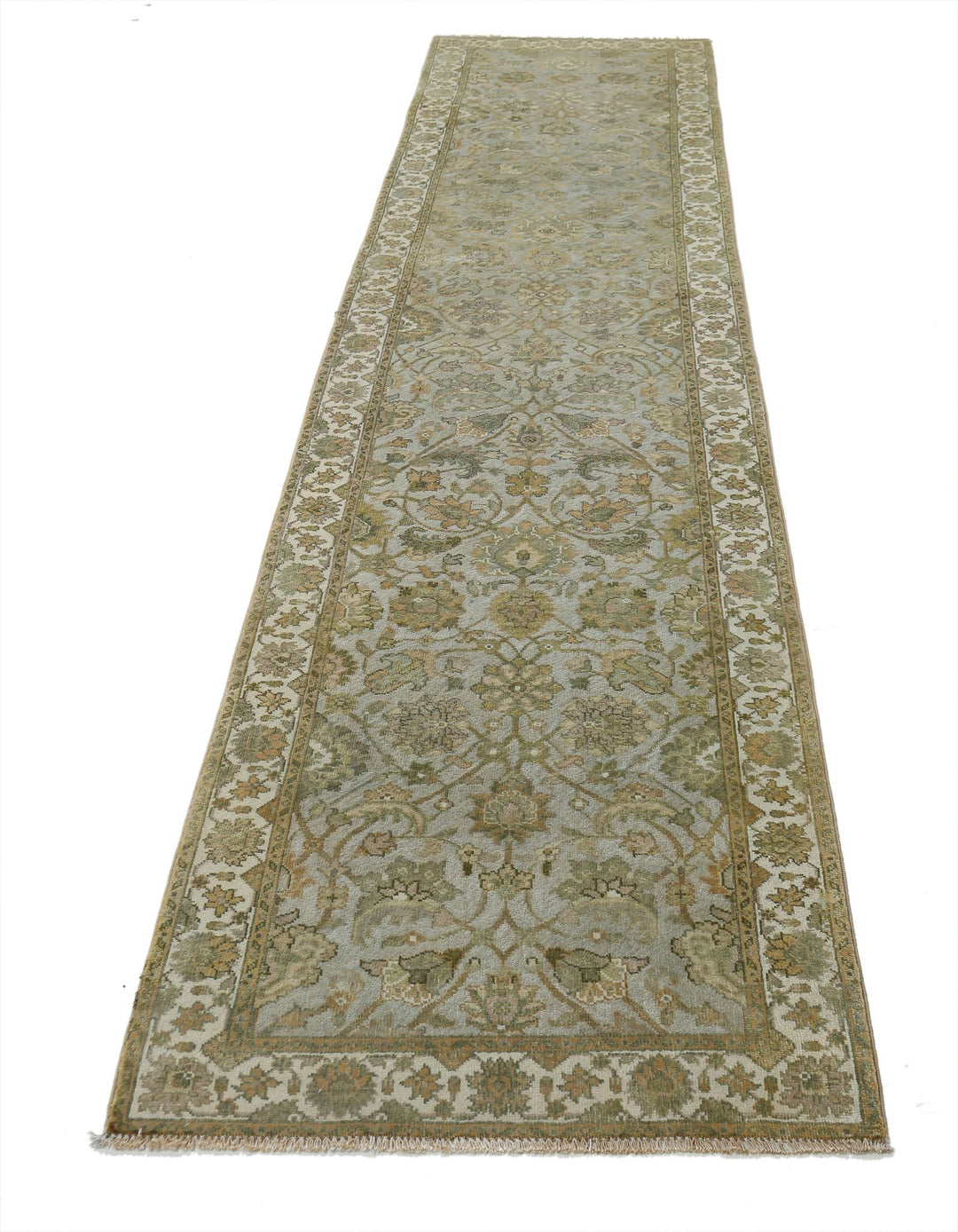 Afghan Ziegler Rug 2' 8" x 11' 8" Hand-Knotted | No. AT23332