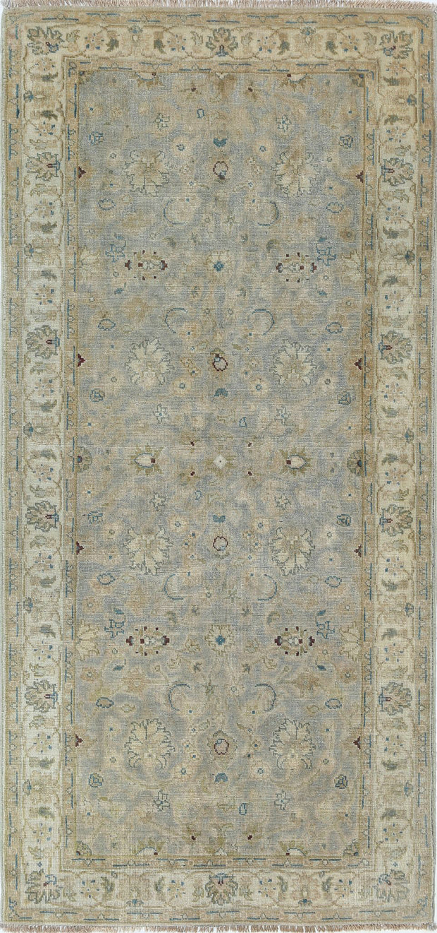Hand Knotted Ziegler Wool Rug 2' 7" x 5' 7" - No. AT42494