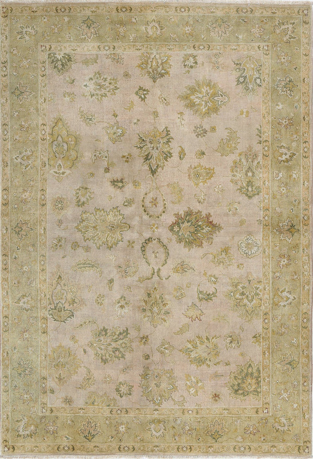 Hand Knotted Ziegler Wool Rug 5' 5" x 7' 11" - No. AT73679