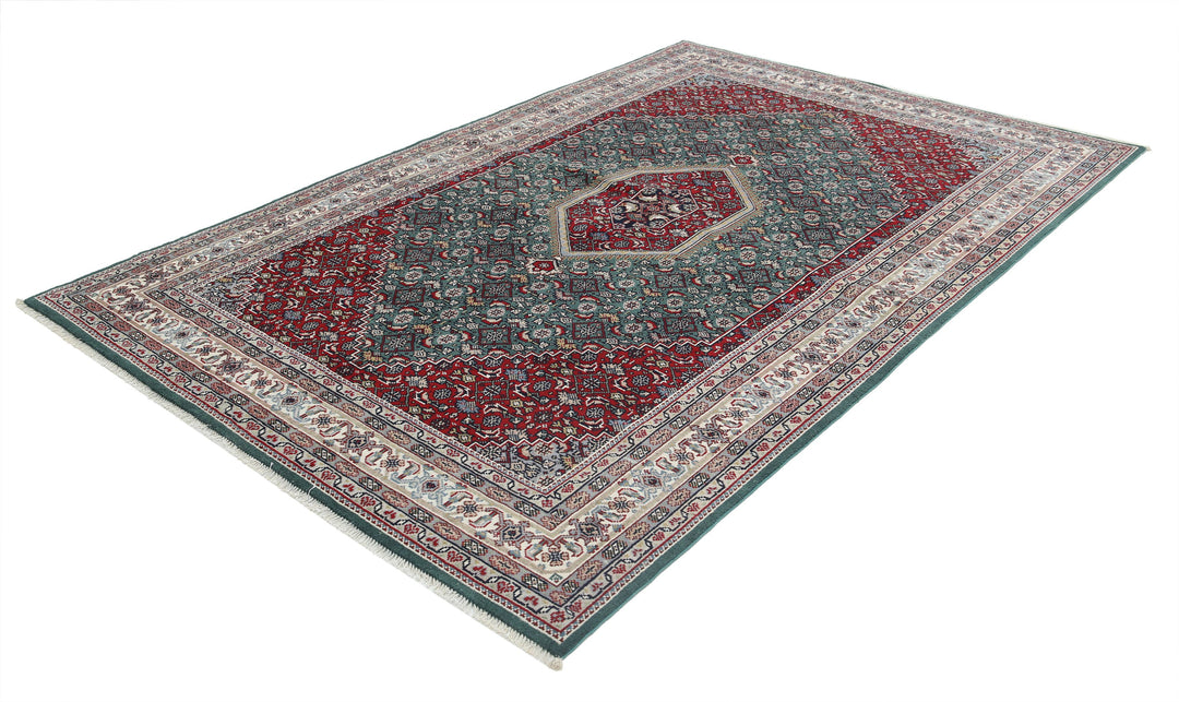 Afghan Ziegler Rug 5'9" x 8'6" Hand-Knotted | No. AT64606