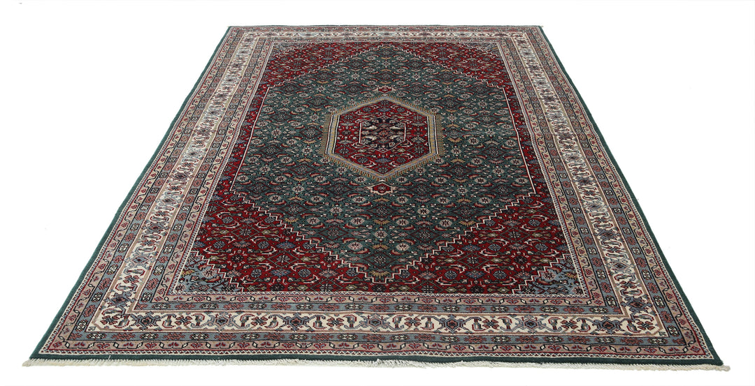 Afghan Ziegler Rug 5'9" x 8'6" Hand-Knotted | No. AT64606
