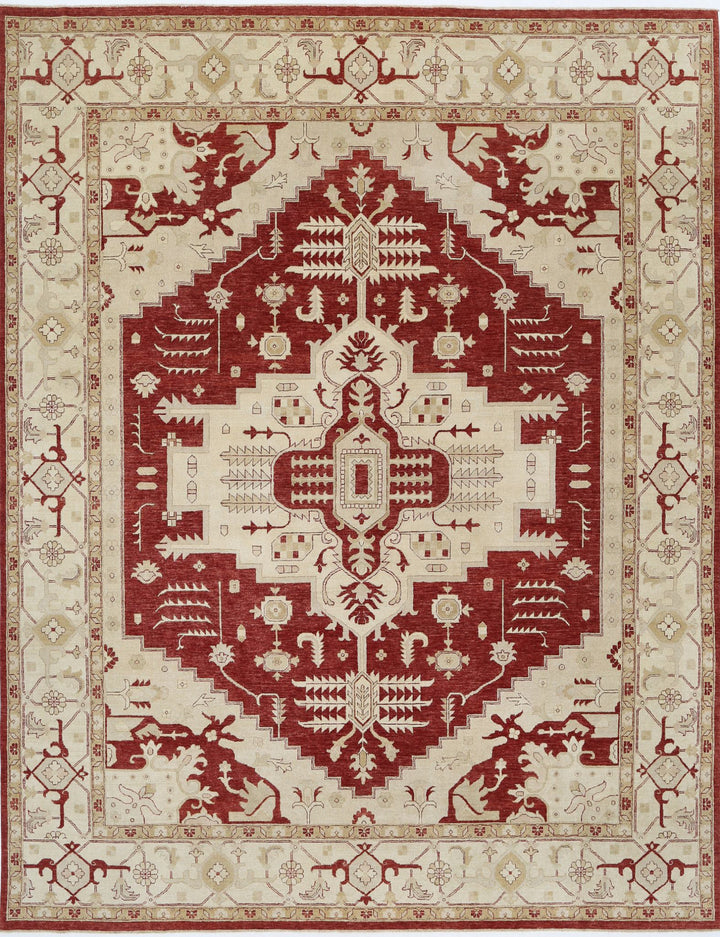 Hand Knotted Ziegler Wool Rug 11' 8" x 14' 11" - No. AT439475