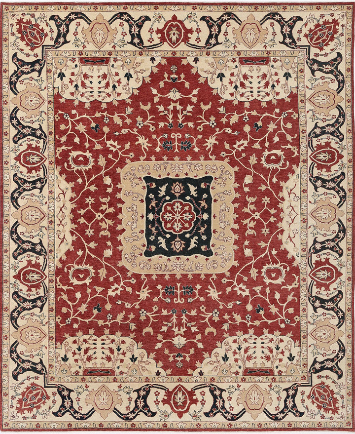 Hand Knotted Ziegler Wool Rug 11' 11" x 14' 8" - No. AT951630