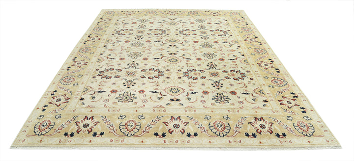 Hand Knotted Ziegler Wool Rug 7' 9" x 9' 5" - No. AT70213