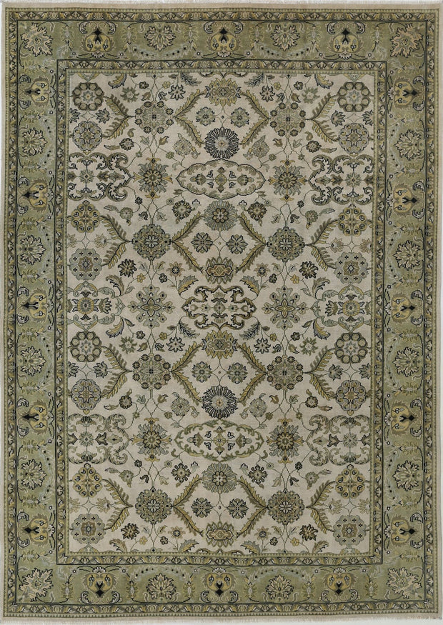 Hand Knotted Ziegler Wool Rug 8' 7" x 12' 0" - No. AT72842