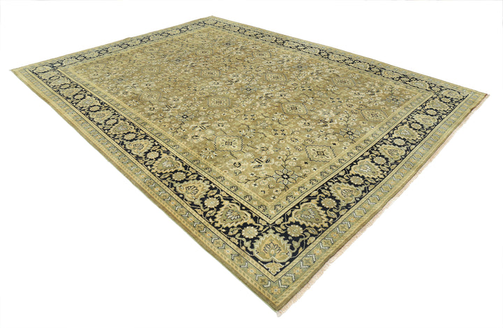 Afghan Ziegler Rug 8' 8" x 11' 7" Hand-Knotted | No. AT72469