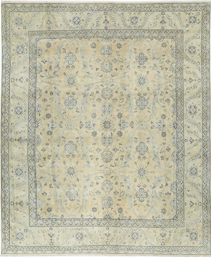 Hand Knotted Ziegler Wool Rug 8' 0" x 9' 8" - No. AT53663