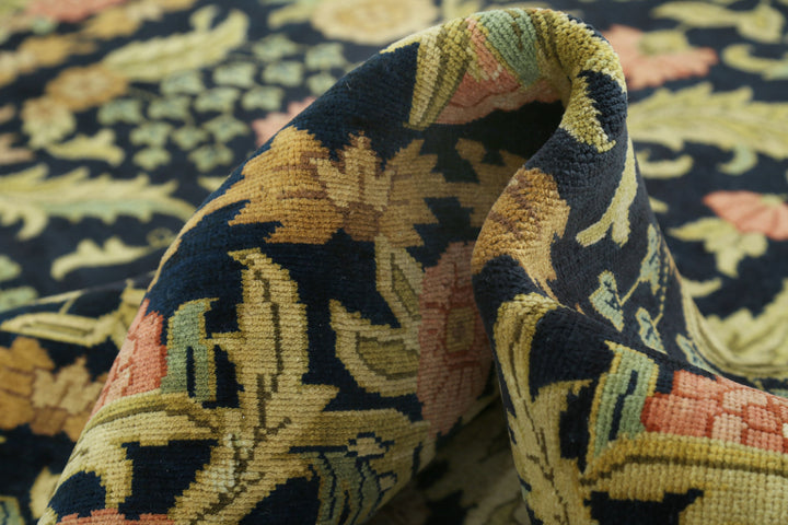 Hand Knotted Ziegler Wool Rug 7' 10" x 9' 11" - No. AT75722