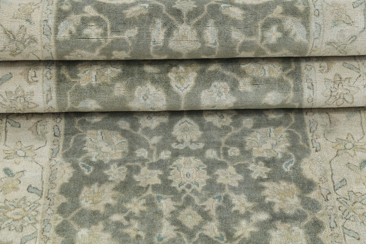 Afghan Ziegler Rug 2'7" x 9'11" Hand-Knotted | No. AT58193