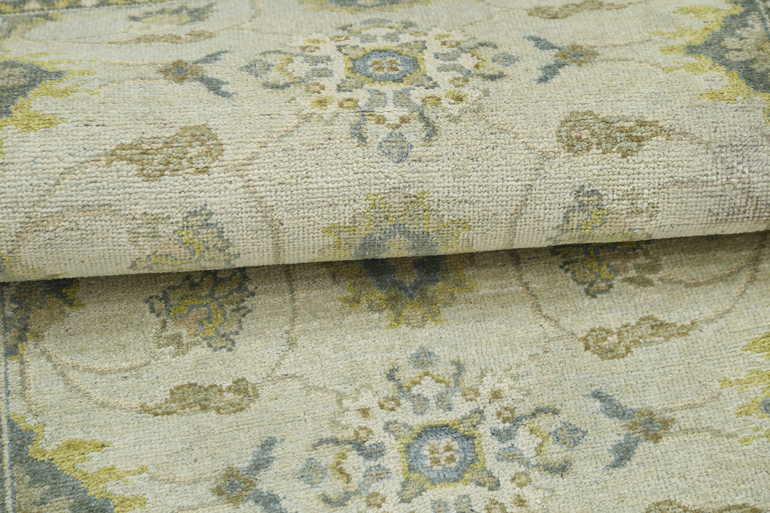 Beige Afghan Ziegler Rug 2' 10" x 4' 9" Hand-Knotted | No. AT99008