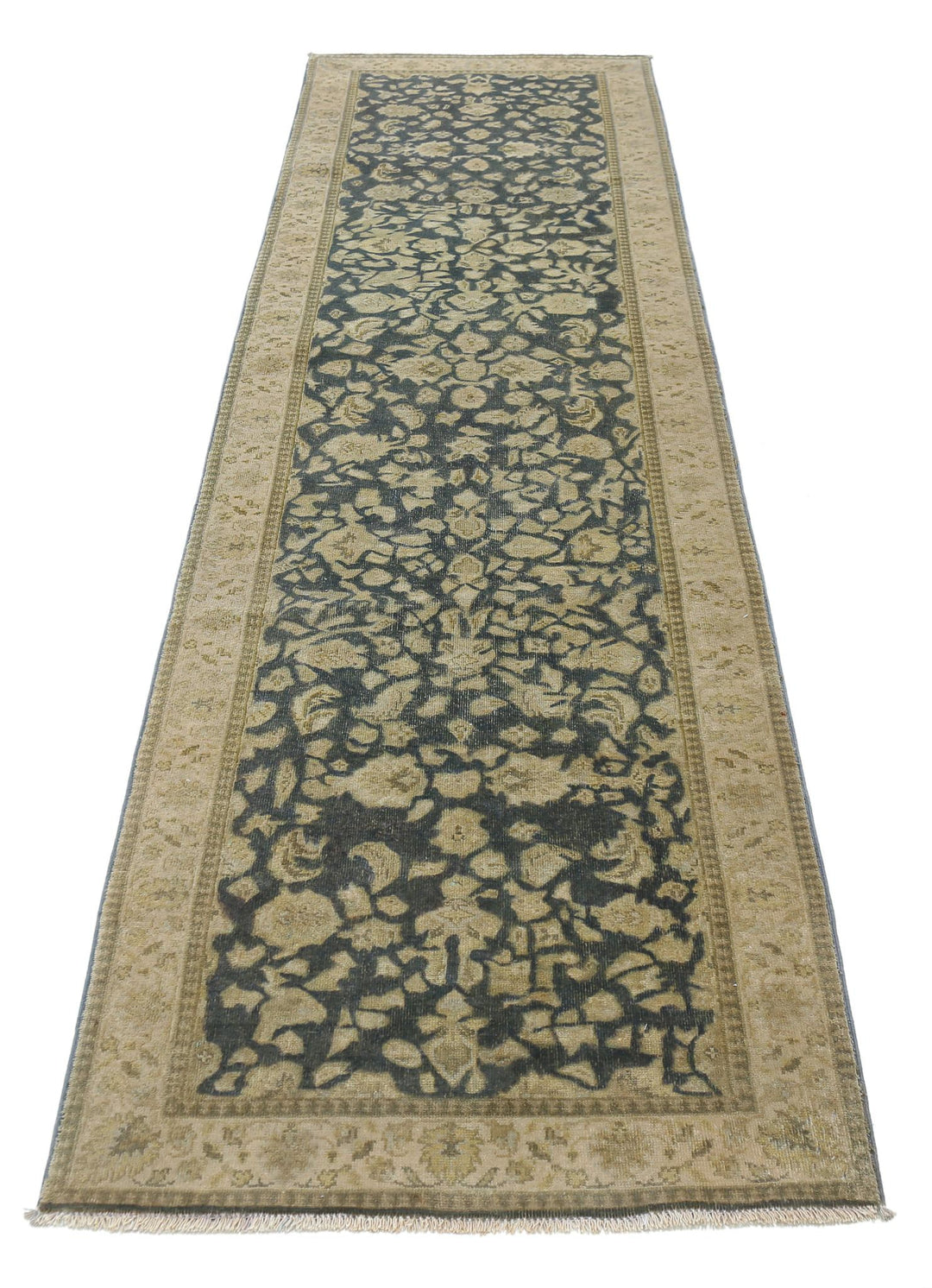 Afghan Ziegler Rug 2' 7" x 9' 7" Hand-Knotted | No. AT70942
