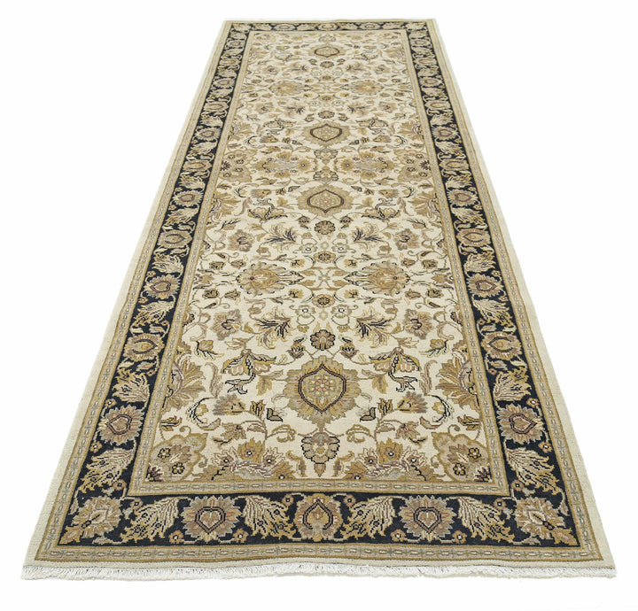 Afghan Ziegler Rug 4' 0" x 11' 6" Hand-Knotted | No. AT53804