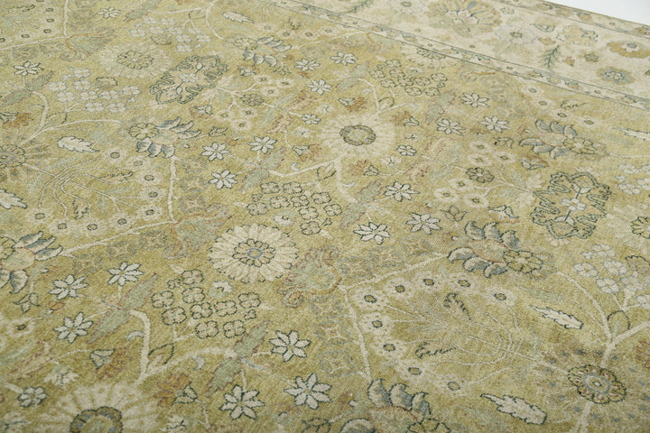 Afghan Ziegler Rug 7' 9" x 9' 9" Hand-Knotted | No. AT16714
