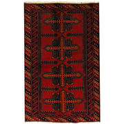 Hand Knotted Baluchi Rug 3' 0" x 4' 7" - No. AL58299