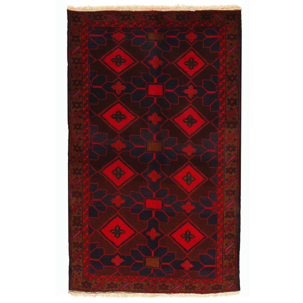 Baluch Small Size Rug 2' 11" x 4' 8" - No. AL63610