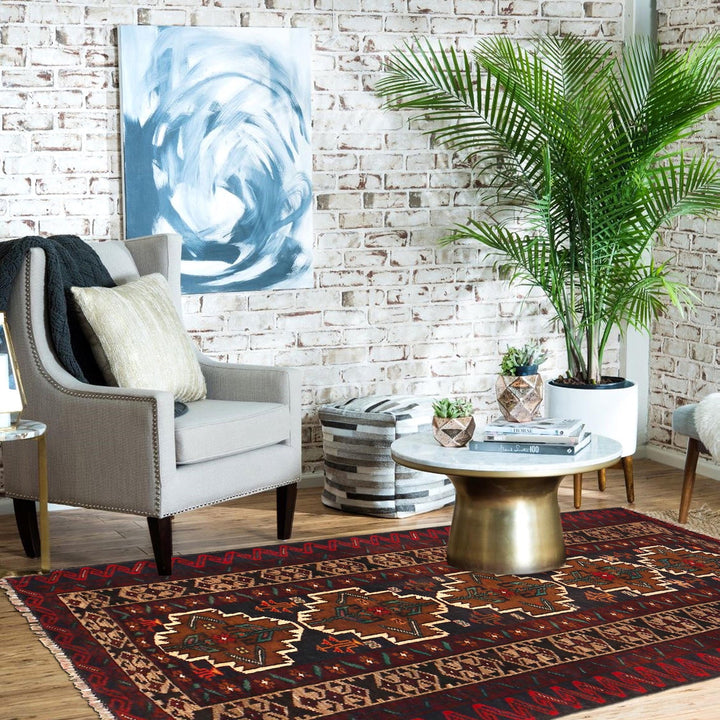 Baluch Small Size Rug 2' 9" x 4' 10" - No. AL13060