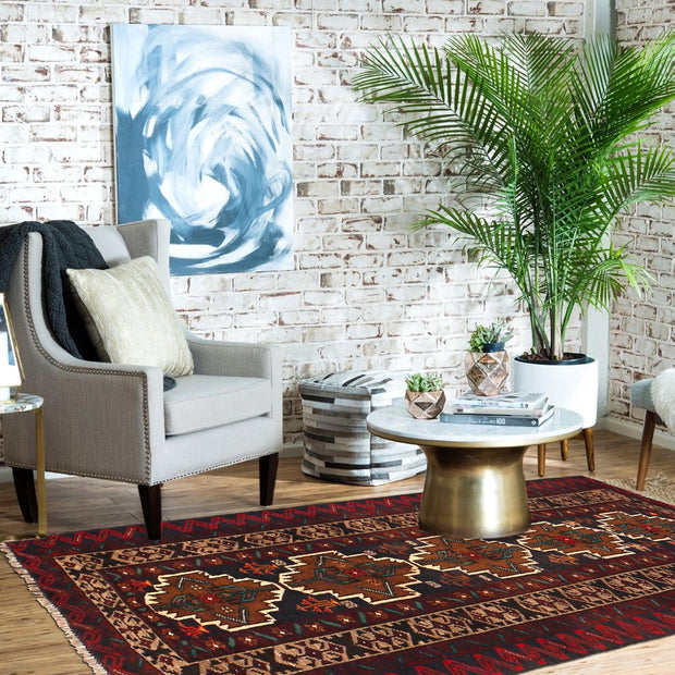 Baluch Small Size Rug 2' 9" x 4' 10" - No. AL13060