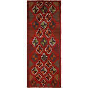Traditional Handwoven Baluch Runner 2' 3" x 6' 0" - No. AL24026