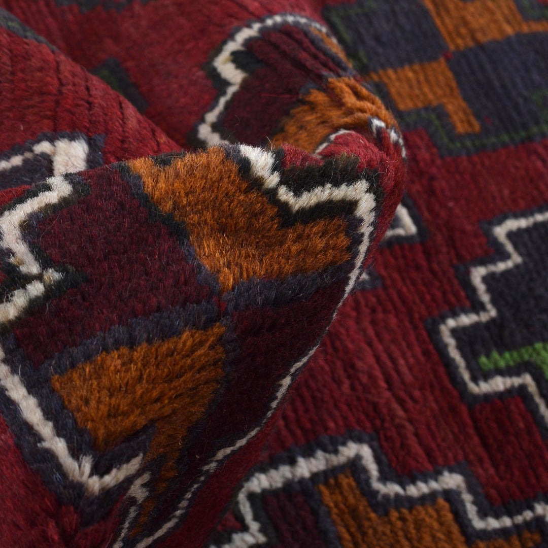 Traditional Handwoven Baluch Runner 2' 3" x 6' 0" - No. AL24026