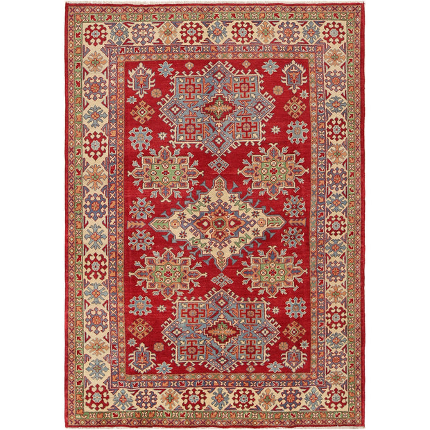 Red Kazak Rug 6' 0" x 8' 10" - No. AL56726