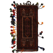 Arabic Style Floor Cushion Carpet 1' 8" x 3' 9" - No. AL19469